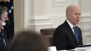 Президентът Джо Байдън и украинският президент Владимир Зеленски говориха за