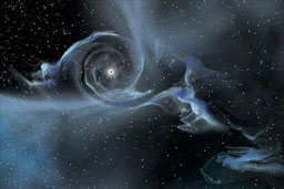 Откриха гигантска черна дупка във Вселената