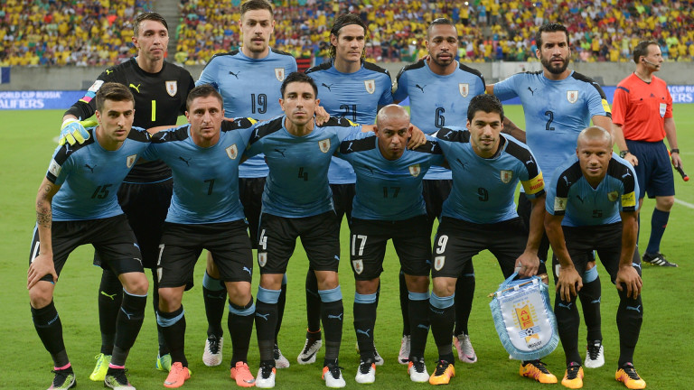 Трима футболисти отпаднаха от състава на Уругвай за Мондиал 2018.