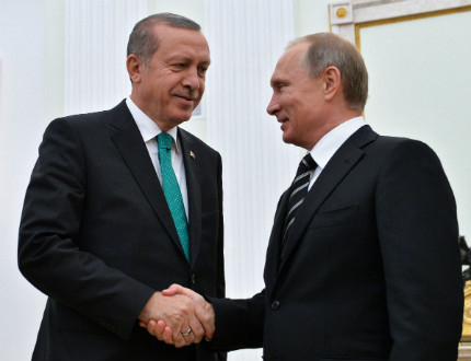 Доволни сме от отношенията с Турция, обяви Путин пред Ердоган