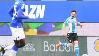 Наполи успя да се справи със съпротивата на Сампдория в