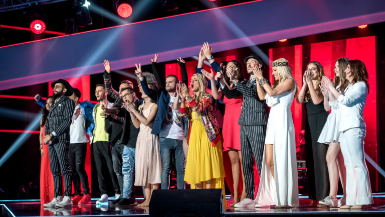 Менторите пеят с полуфиналистите в „Гласът на България“