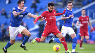 Ливърпул беше близо до професионална победа срещу Брайтън в мач