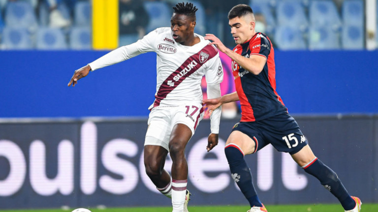 Отборът на Дженоа победи с минималното 1:0 Торино в двубой