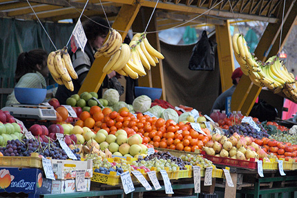 Рязък спад в цените на плодовете и зеленчуците 