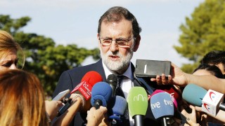 Рахой посещава протестираща Каталуния