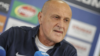 Наставникът на Левски Делио Роси говори пред медиите ден