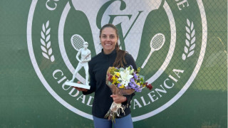 Първата ракета на България в женския тенис Виктория Томова прогресира
