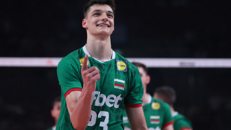 Волейболистът Алекс Николов за първи път бе избран за най-полезен