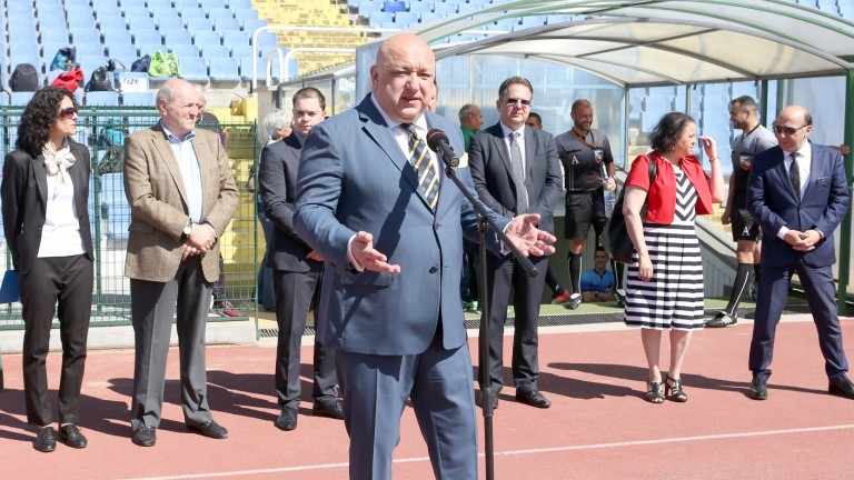 Министър Кралев откри „Мини Мондиал“ 2018, който стартира на Националния стадион „Васил Левски“