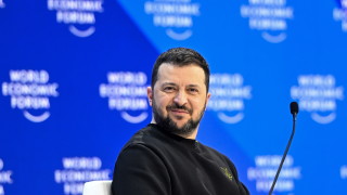 Украинският президент Володимир Зеленски каза в Давос че замразяването на