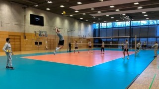 Волейболистите от мъжкия национален отбор на България проведоха две тренировки