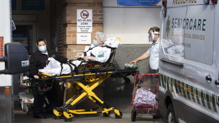 Броят на хората които са с положителен тест за COVID 19