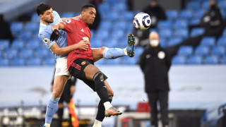 Нападателят на Манчестър Юнайтед Антони Марсиал получи контузия в снощния