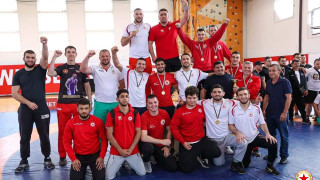 Състезателите на ЦСКА по класическа борба отново са отборни шампиони на България