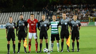 Главният съдия на мача Черно море ЦСКА Стефан