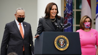 Американският вицепрезидент Камала Харис направи своя дебют в ООН във