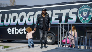 Новото попълнение на Лудогорец Мавис Чибота използва прекъсването заради европейските