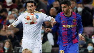 Барселона 0 1 Наполи 57′ ГОООЛ ЗА БАРСЕЛОНА 1 1