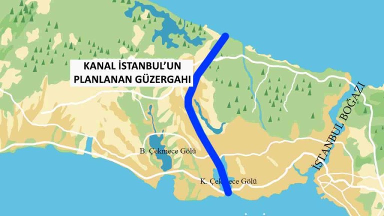 Турция разкри маршрута на мегапроекта Канал Истанбул