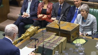 Премиерът на Великобритания Тереза Мей заяви пред Камарата на общините