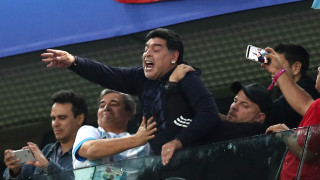 След доста силните емоции които Аржентина донесе на Диего Марадона