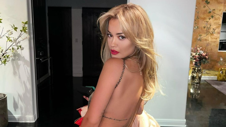 Ето я новата татуировка на Рита Ора