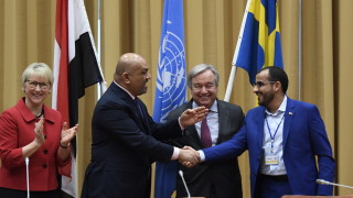 Враждуващите страни в Йемен постигнаха споразумение за спиране на огъня