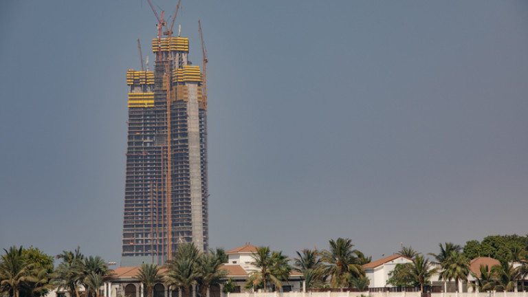 Висок над 1 километър: Строителството на най-внушителния небостъргач в света тръгва след 5-годишна пауза