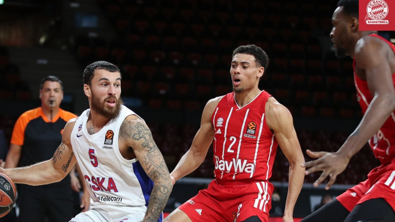 ЦСКА (Москва) удари Байерн в Мюнхен