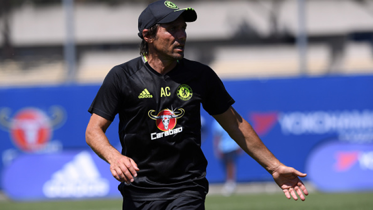 Антонио Конте коментира случката с контузията на Тибо Куртоа