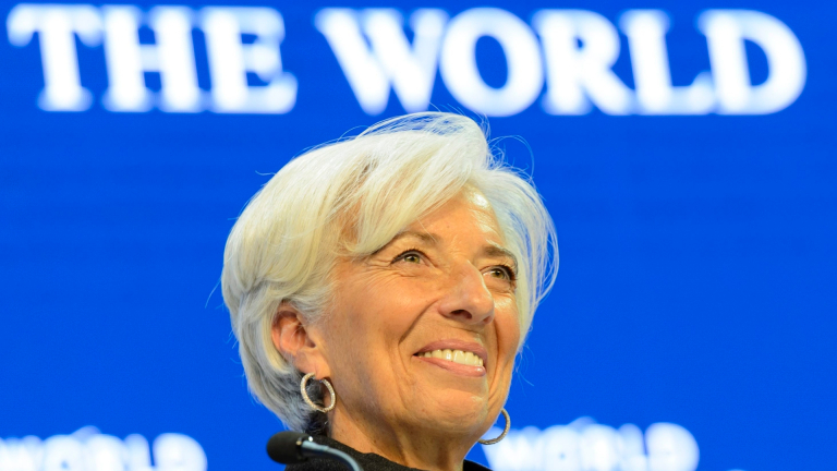 Кристин Лагард - настоящият ръководител на Международния валутен фонд (МВФ)
