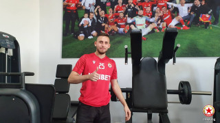 От ЦСКА поздравиха юношата на клуба Александър Бучков който празнува