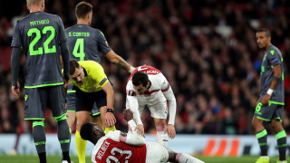 Нападателят на Арсенал Дани Уелбек получи тежка контузия по време