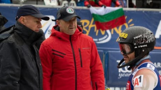 Държавният глава Румен Радев поздрави скиора Алберт Попов за победата му