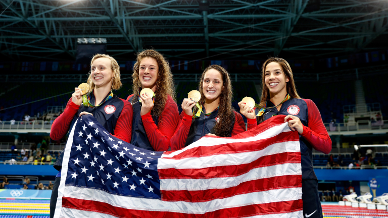 Трети златен медал за Кейт Лeдецки в плуването