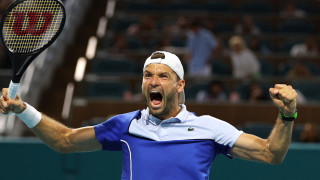 Българската звезда в световния тенис Григор Димитров запази мястото
