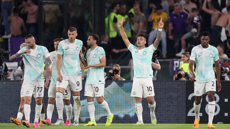 Интер победи Фиорентина с 2:1 във финала за Купата на