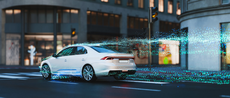 Бял автомобил с непредвидени изгоди за околната среда