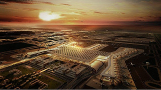 Новото най-голямо летище в света е изградено със стъкло от България