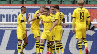 Борусия Дортмунд спечели важното си гостуване на Волфсбург с 2 0