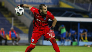 Бившият вече вратар на Черно море Благой Макенджиев все още