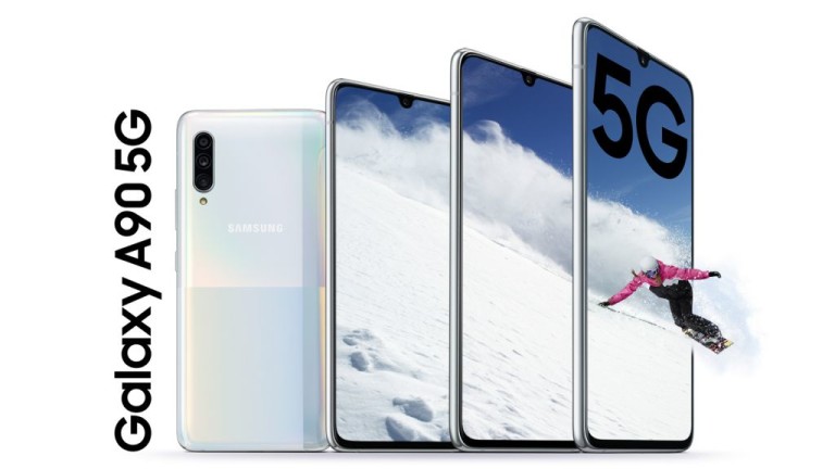 Galaxy A90 5G - първият 5G телефон от среден клас на Samsung