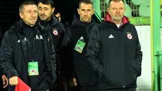 Наставникът на ЦСКА Стойчо Младенов не бе никак доволен след