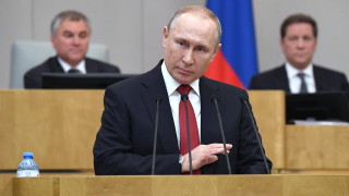 Президентът на Русия Владимир Путин се подписа под закона за