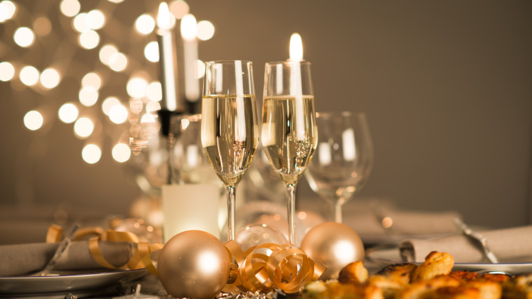 Какво да сервираме с шампанското на Нова година