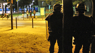 Смъртни заплахи за полицията в Гренобъл