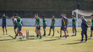 Днес отборът на Лудогорец проведе една тренировка на клубната си