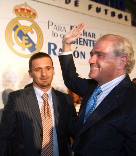 Президентът на Реал се извини публично на Дейвид Бекъм