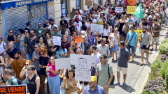Хиляди в Малага поискаха мерки срещу апартаментите за туристи